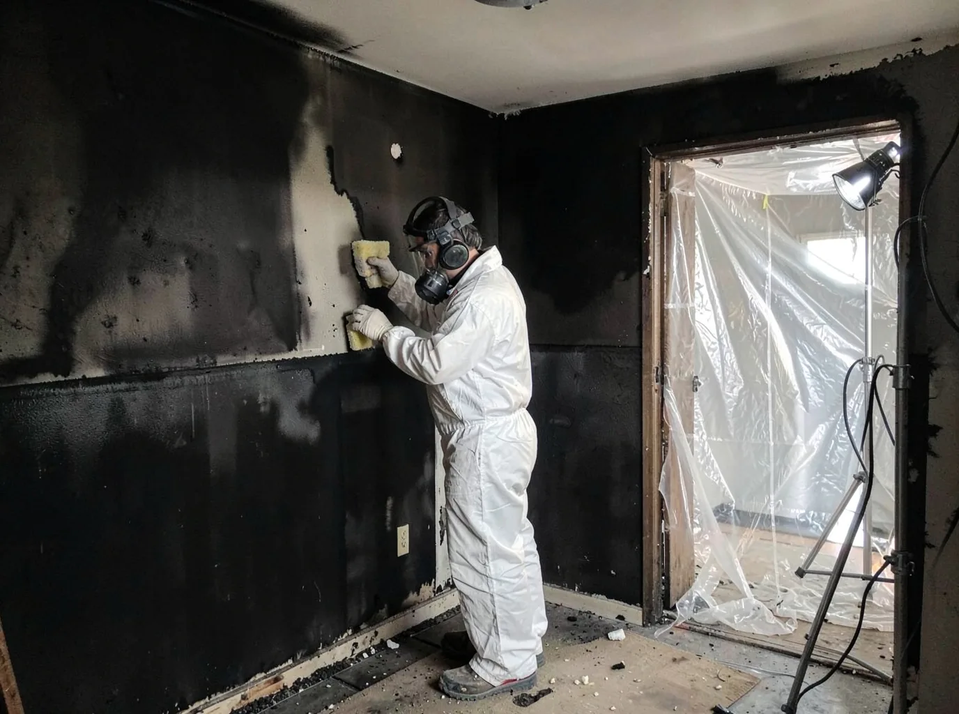 Fire Damage Restoration company in Wall, SD